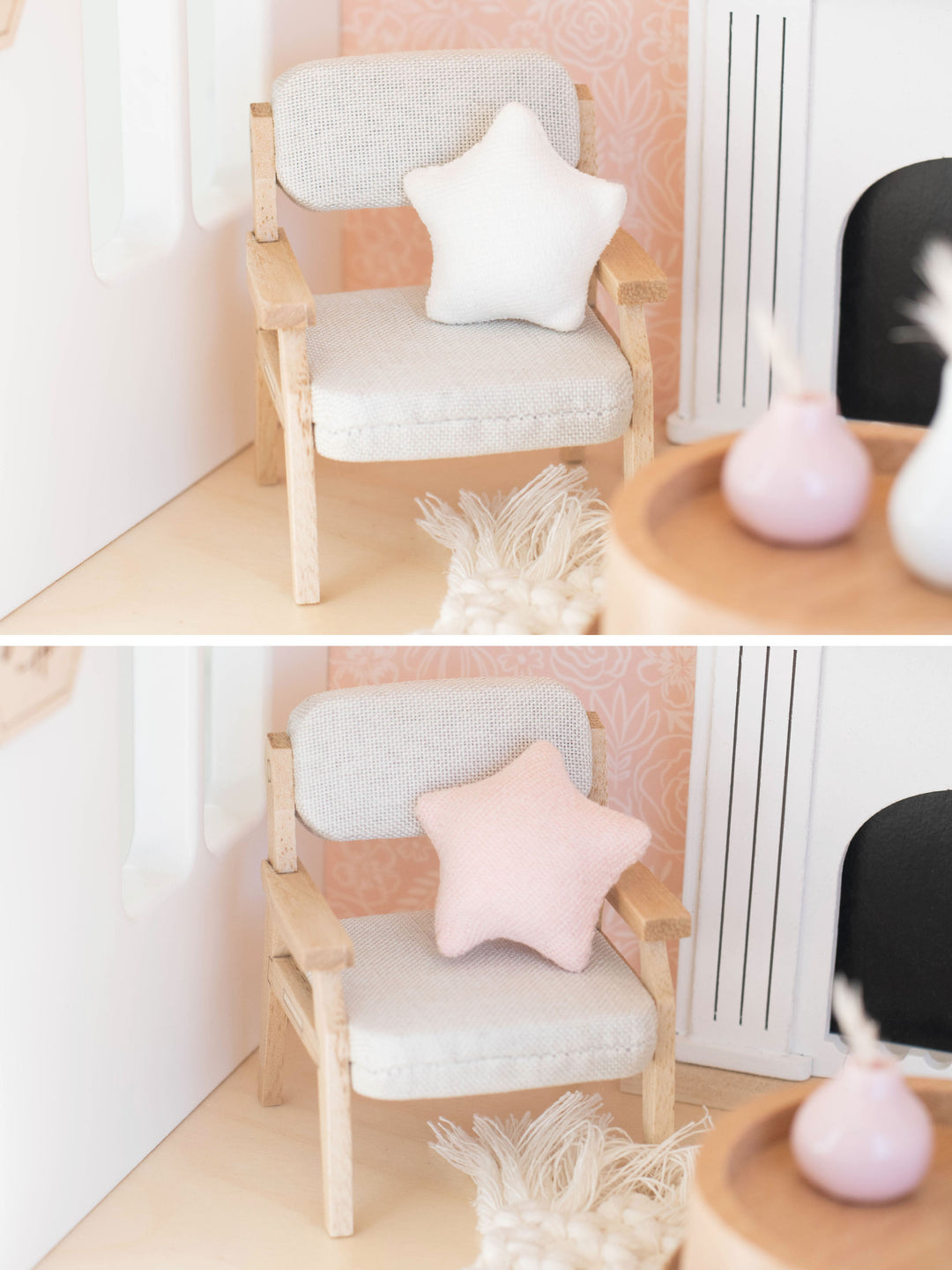 Star Pillow | Two Colors