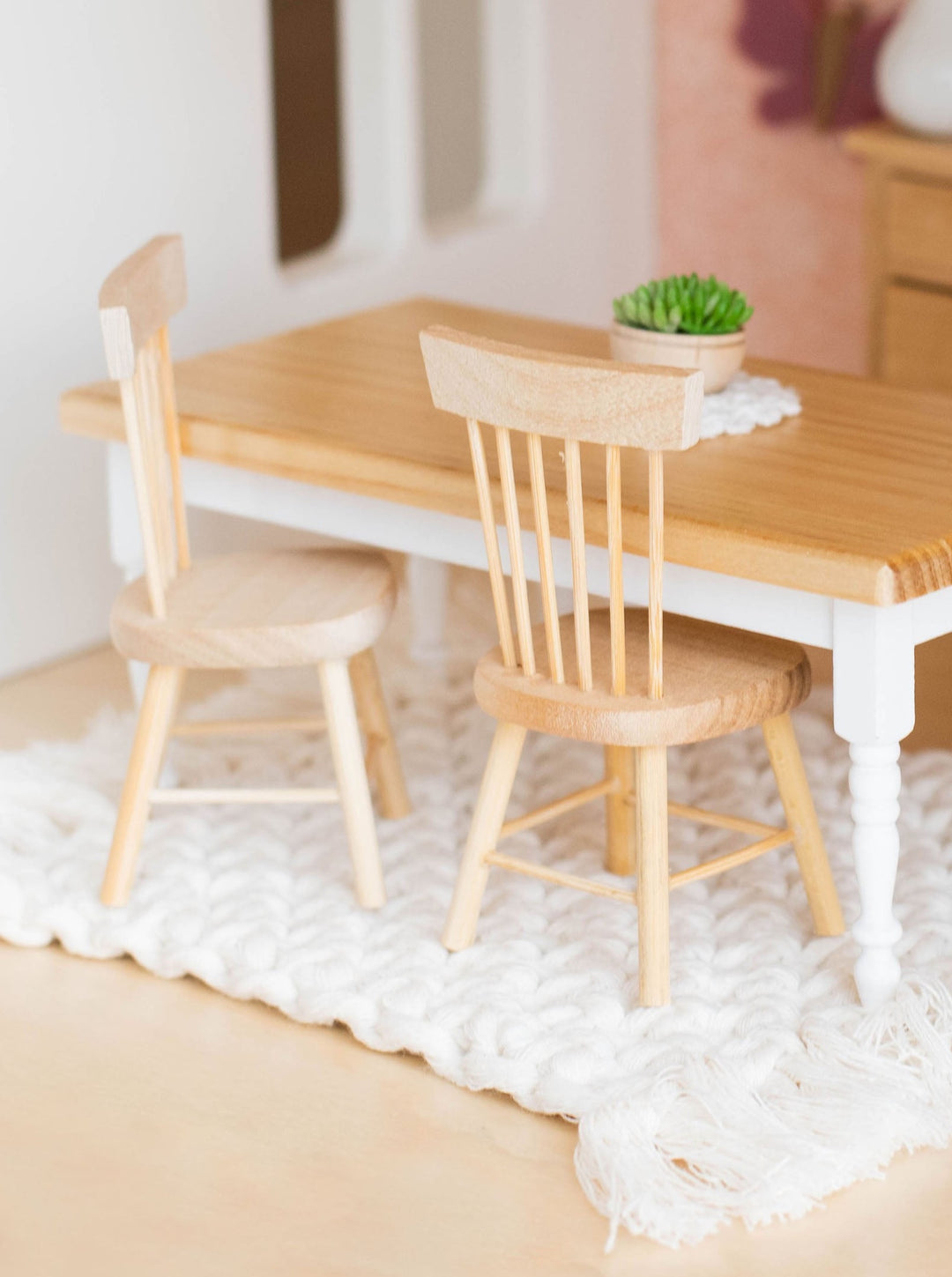 Classic Windsor Dining Chair | Natural Wood