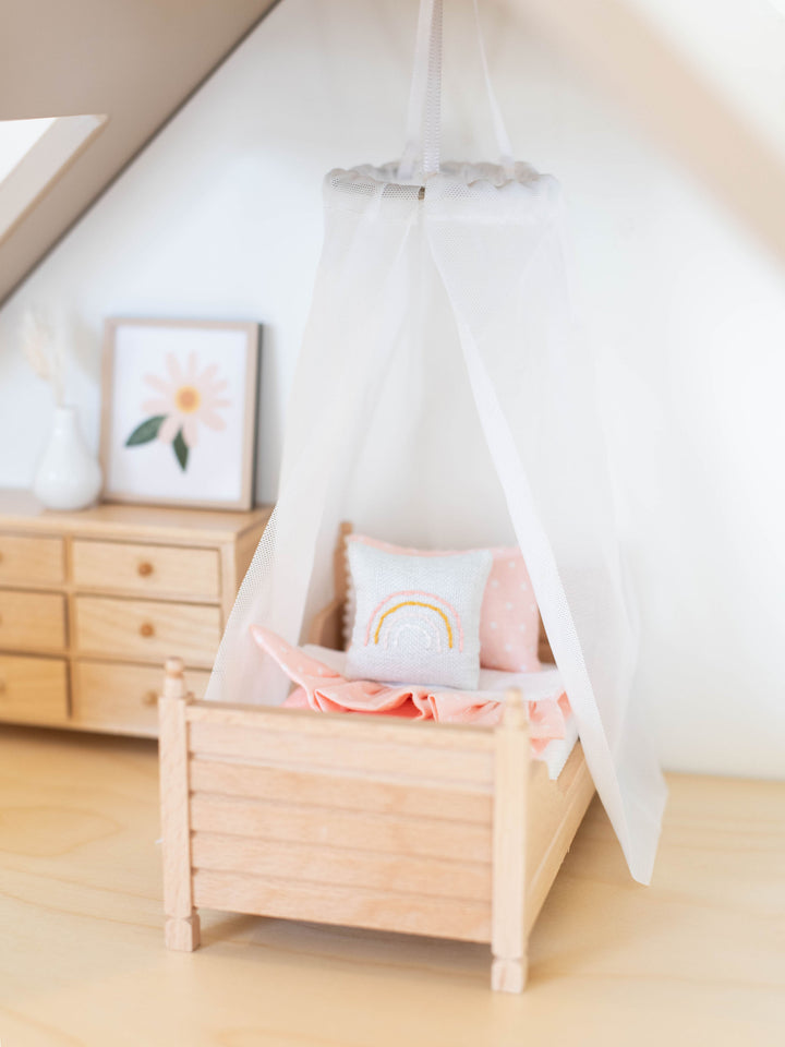 Tulle Hanging Canopy | White