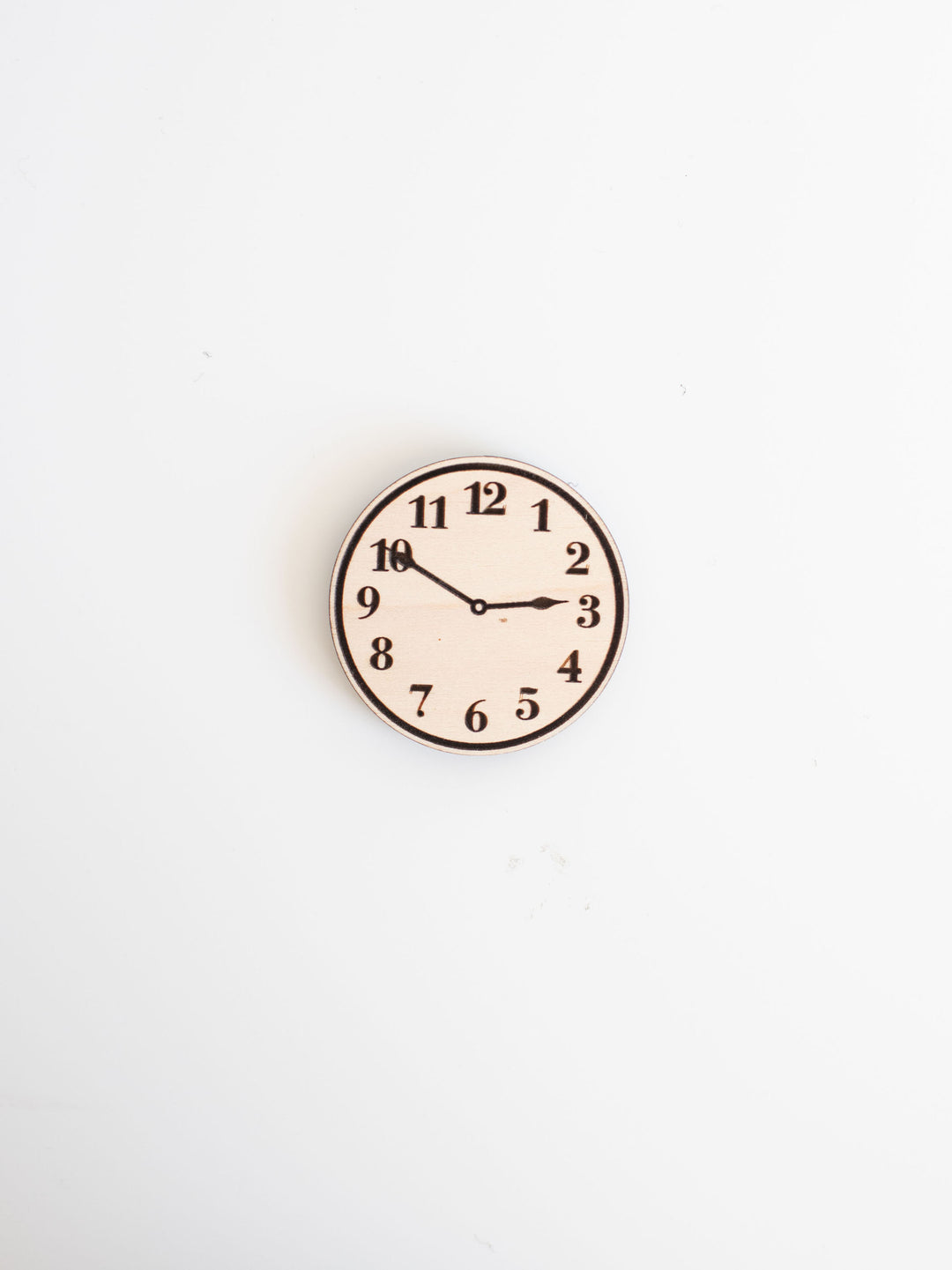 Wall Clock | Natural Wood