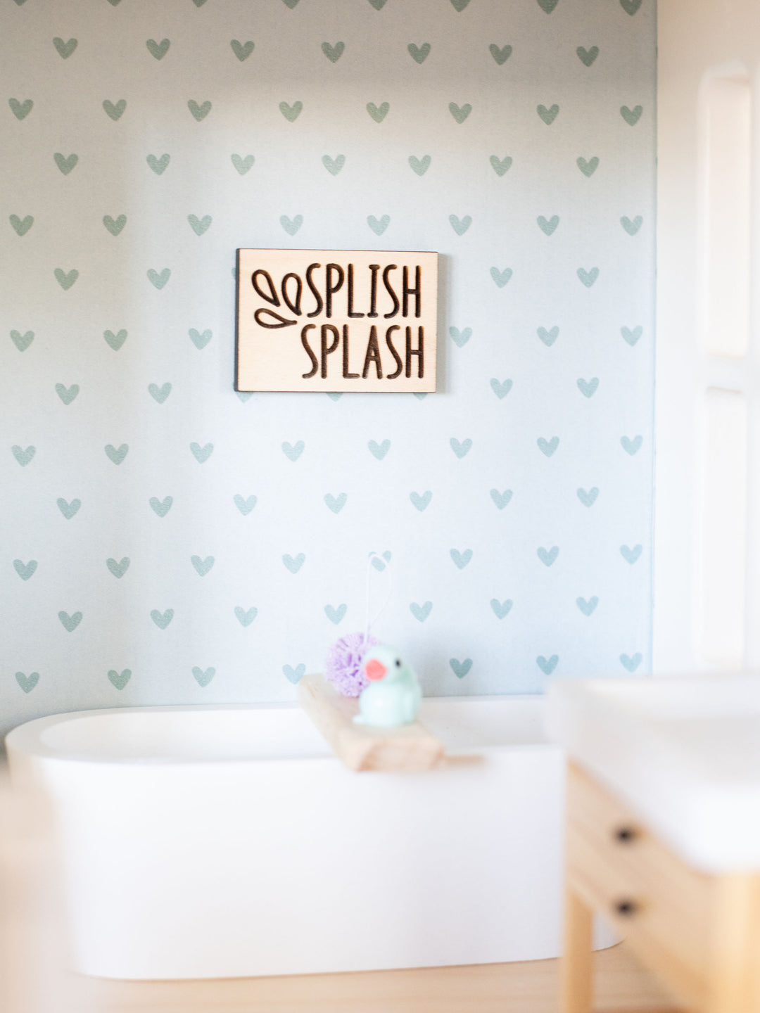 Bathroom Wood Wall Signs | Three Styles